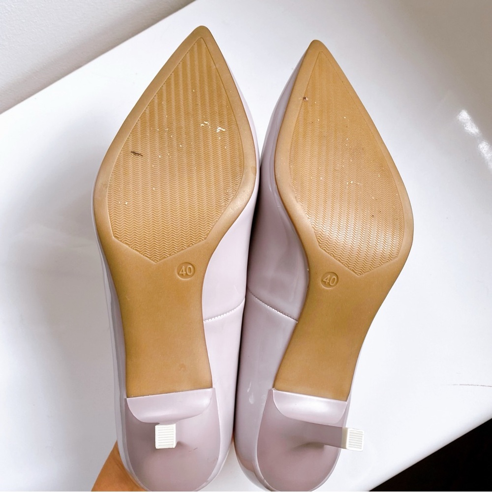 💜 GRACELAND LAVENDER POINTED TOE HEELS! - Picture 11 of 15